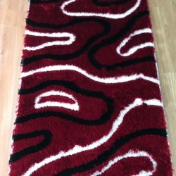 Високоворсний килим Loop Shaggy 8639A RED  - Висока якість за найкращою ціною в Україні